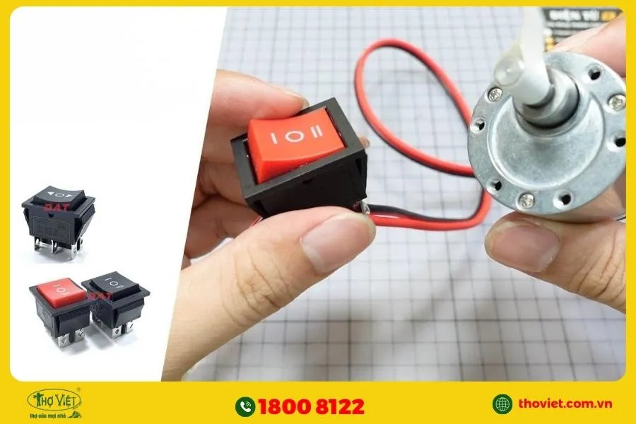 Một số lưu ý khi đấu công tắc đảo chiều