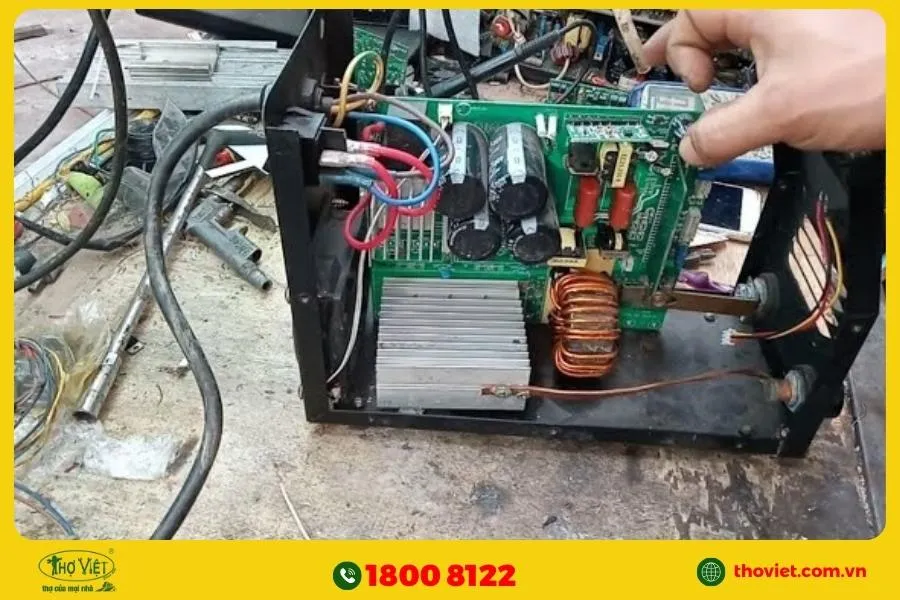 Một số lưu ý khi sử lỗi máy hàn mất điện áp ra