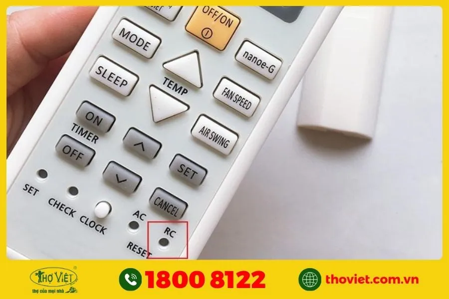 Reset điều hòa khi máy không phản hồi