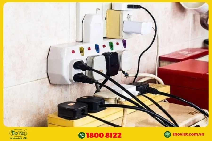Sửa cầu chì sử dụng thêm nhiều thiết bị