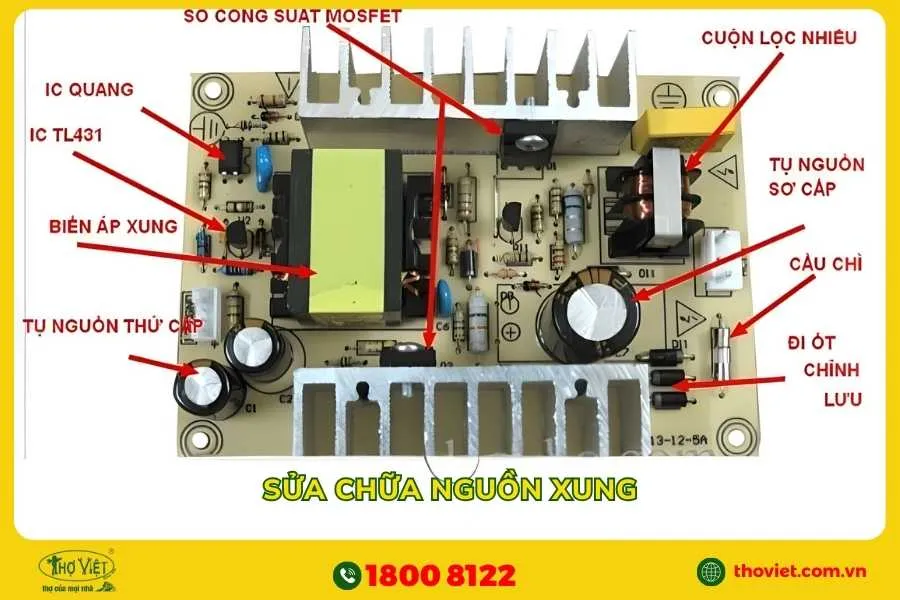 Sửa nguồn xung