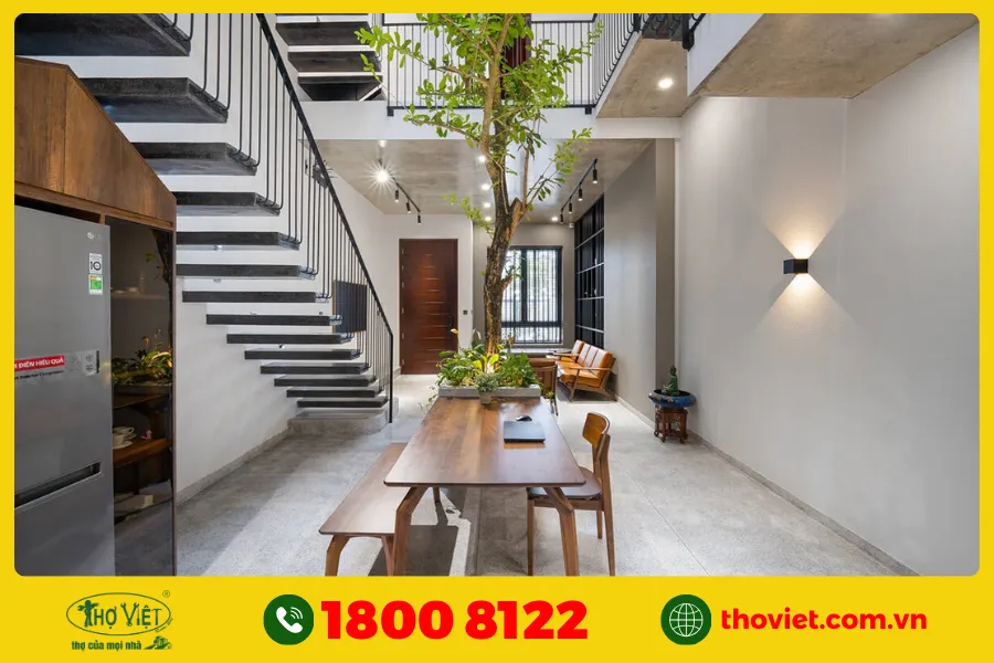 Thiết kế nhà 100m2 phong cách công nghiệp (Industrial)