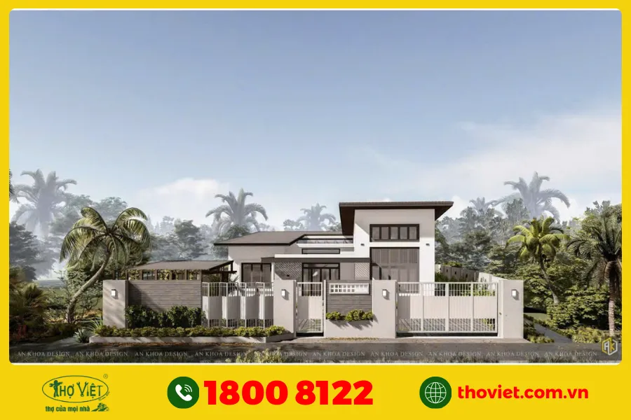 Mẫu thiết kế nhà 100m2 số 3