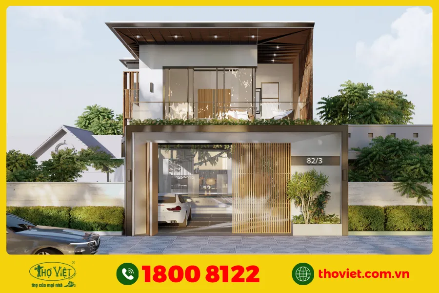 Mẫu thiết kế nhà 100m2 số 11