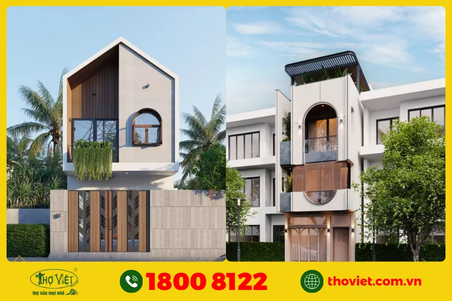 Mẫu thiết kế nhà 100m2 số 8