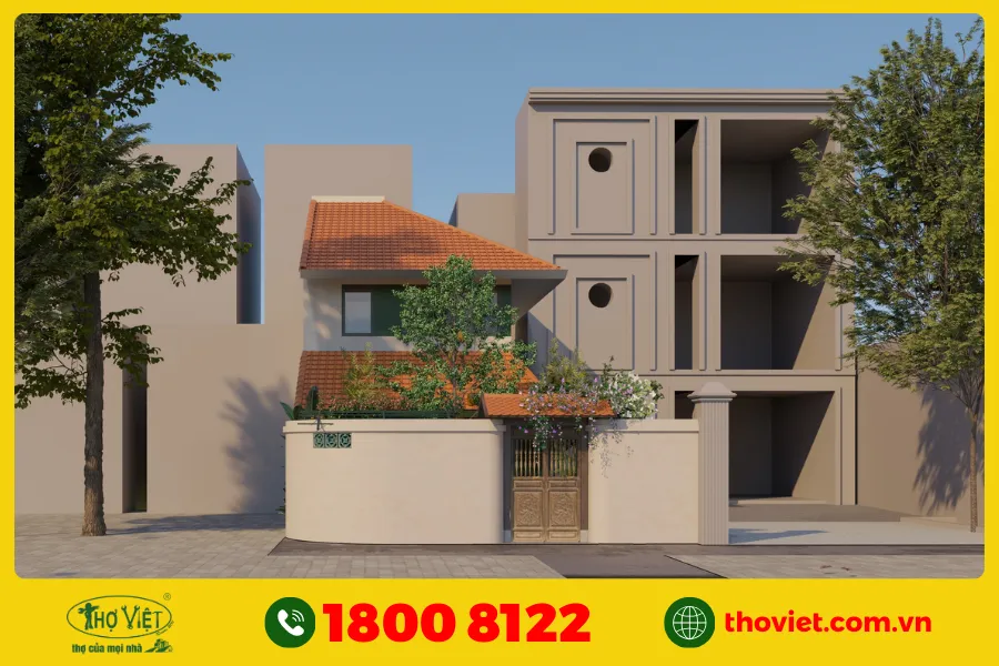 Mẫu thiết kế nhà 100m2 số 17