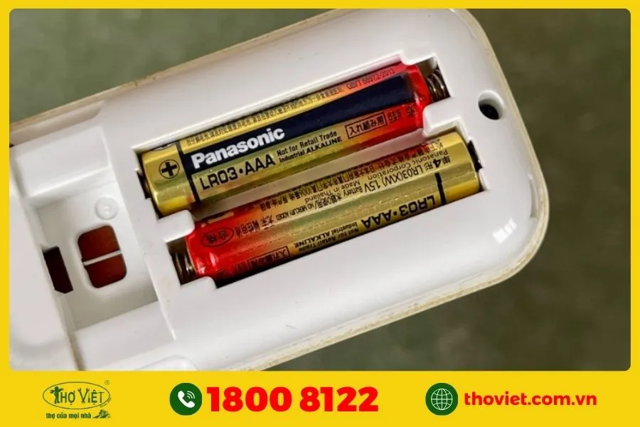 Xử lý khi remote không nhận tín hiệu