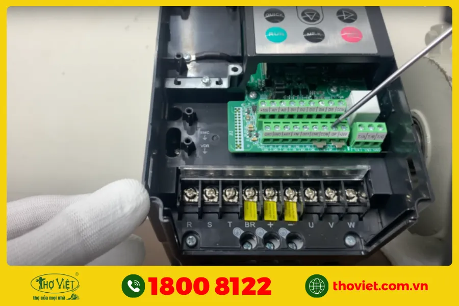 Cách đấu nối biến tần 3 pha