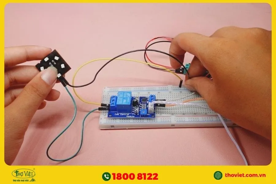 Cách đấu điện cảm biến ánh sáng