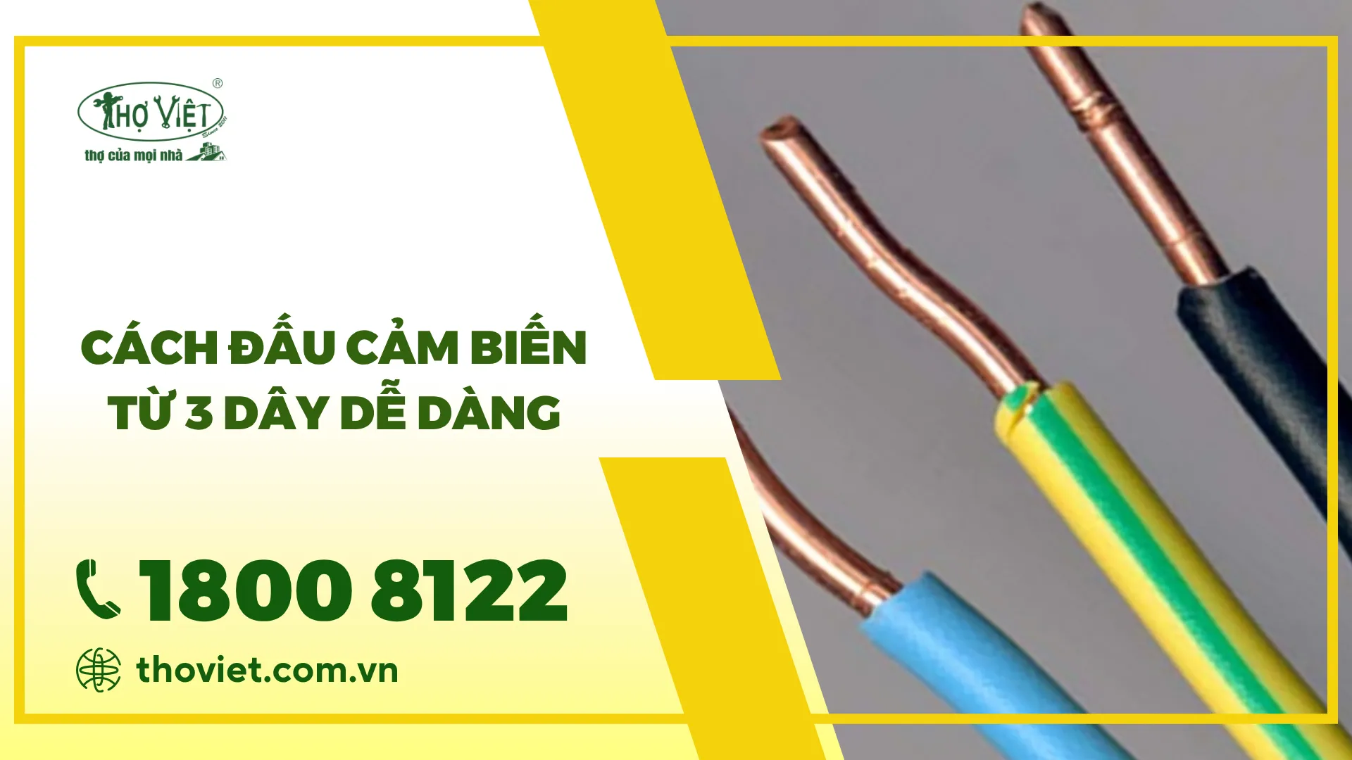 Cách đấu cảm biến từ 3 dây dễ dàng cho người không biết làm