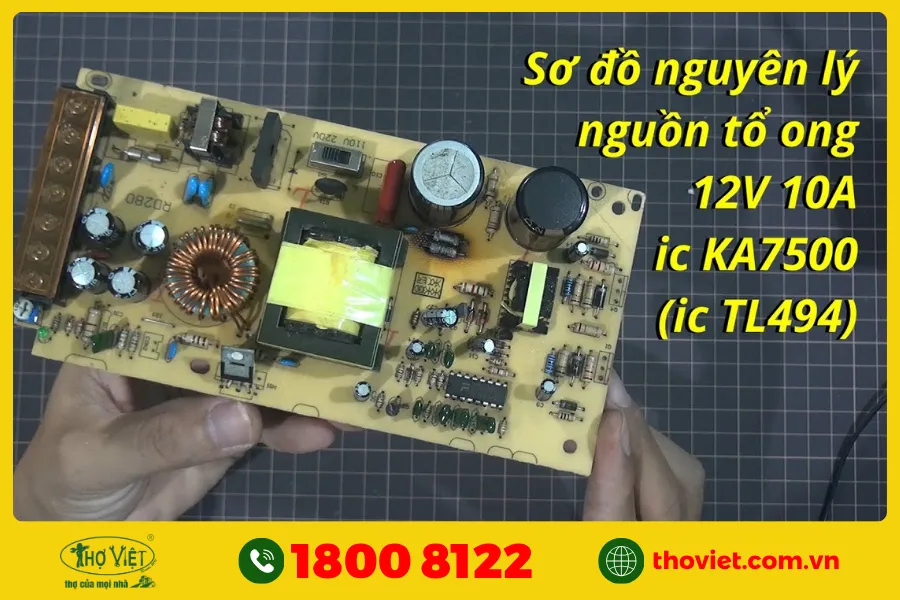 Nguyên lý hoạt động nguồn tổ ong