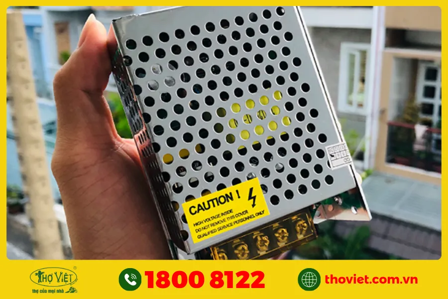 Cách đấu nguồn tổ ong 12V 10A