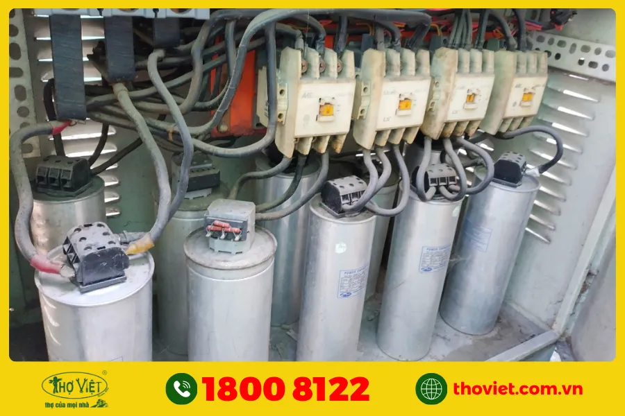 Đấu tụ bù 1 pha 220V