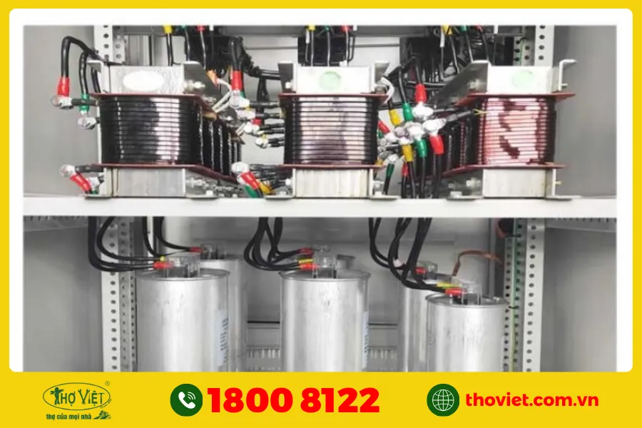 Một số lưu ý khi đấu tụ bù 1 pha