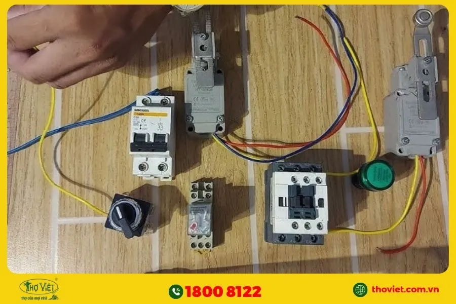 Những lỗi thường gặp khi đấu công tắc hành trình