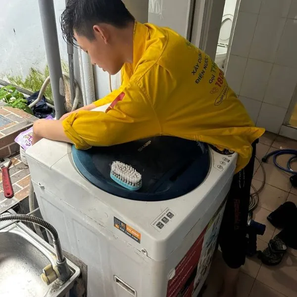 Tháo lắp máy giặt