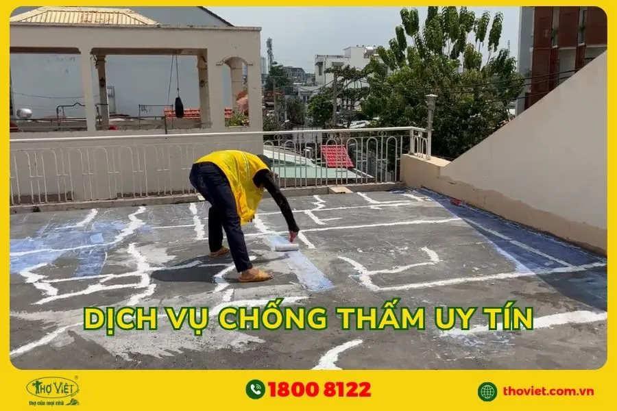 Thợ chống thấm chuyên nghiệp