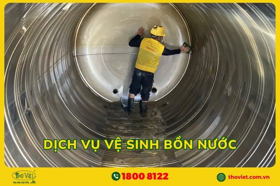 Dịch vụ vệ sinh bồn nước uy tín
