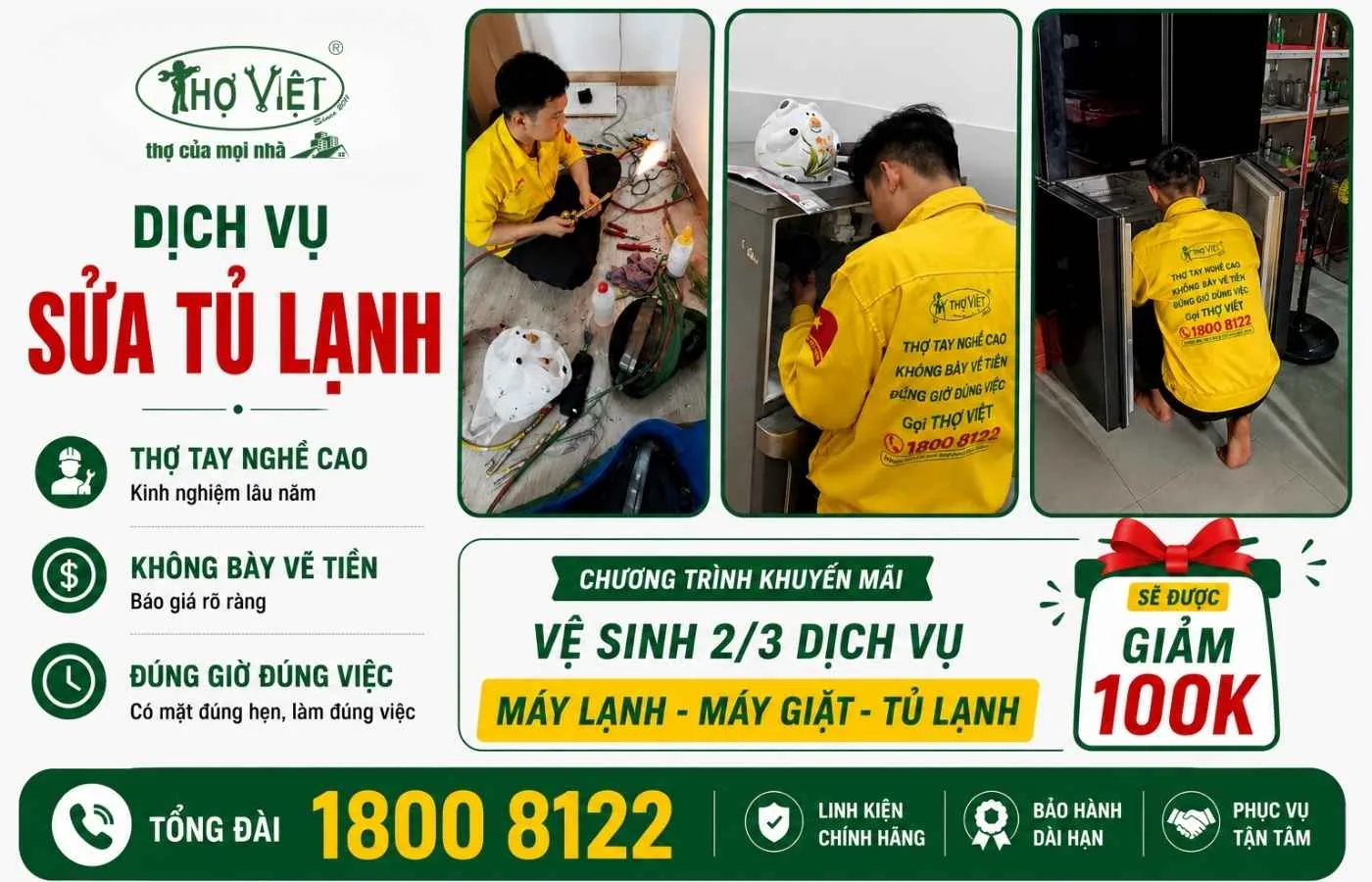 Dịch vụ sửa tủ lạnh