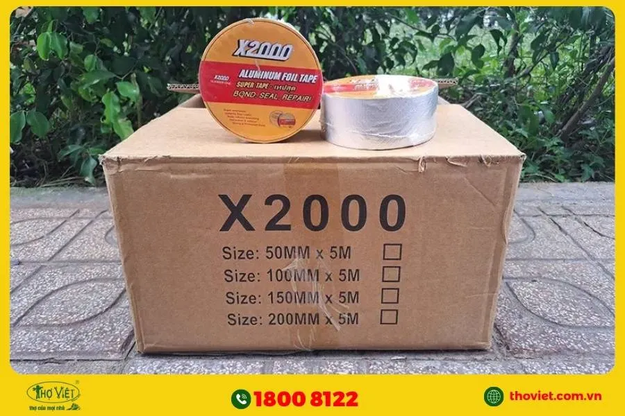 Băng keo chống thấm Butyl X2000