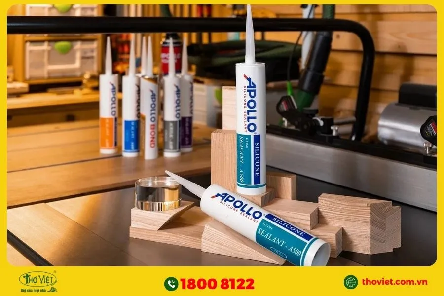 Keo chống thấm trong suốt Apollo Silicone A500