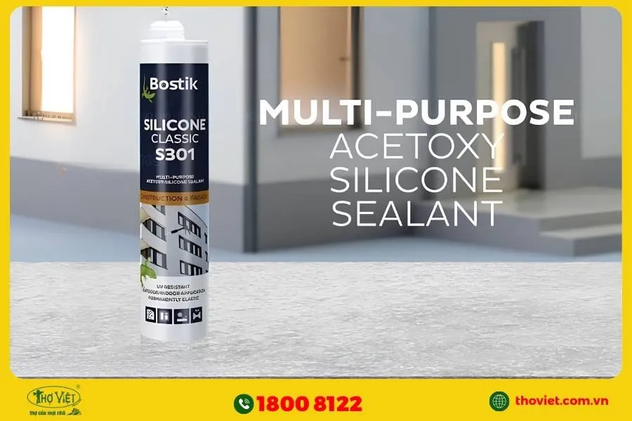 Keo chống thấm trong suốt Bostik 301