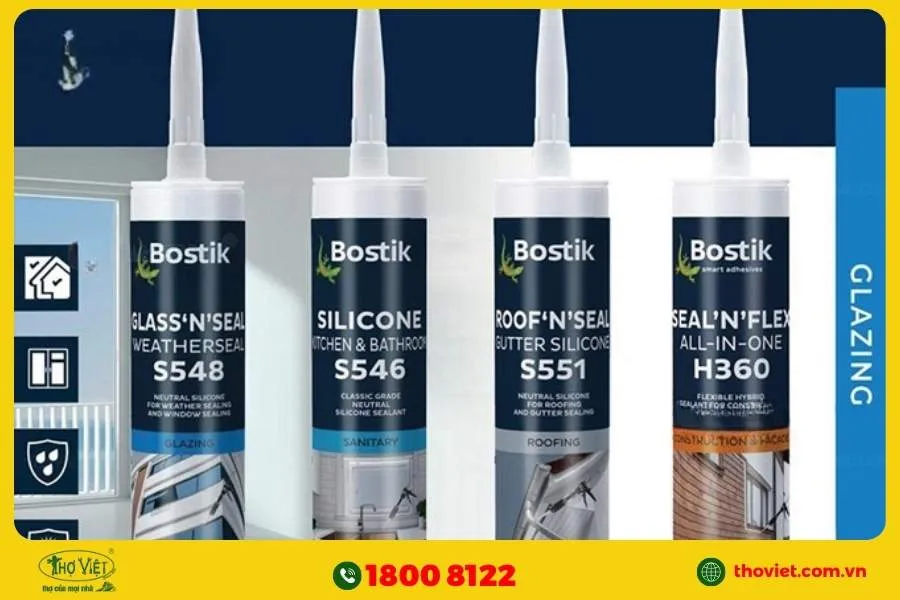 Keo chống thấm trong suốt Bostik S551