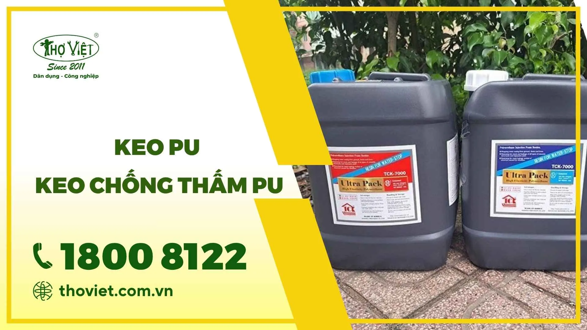 Keo PU chống thấm
