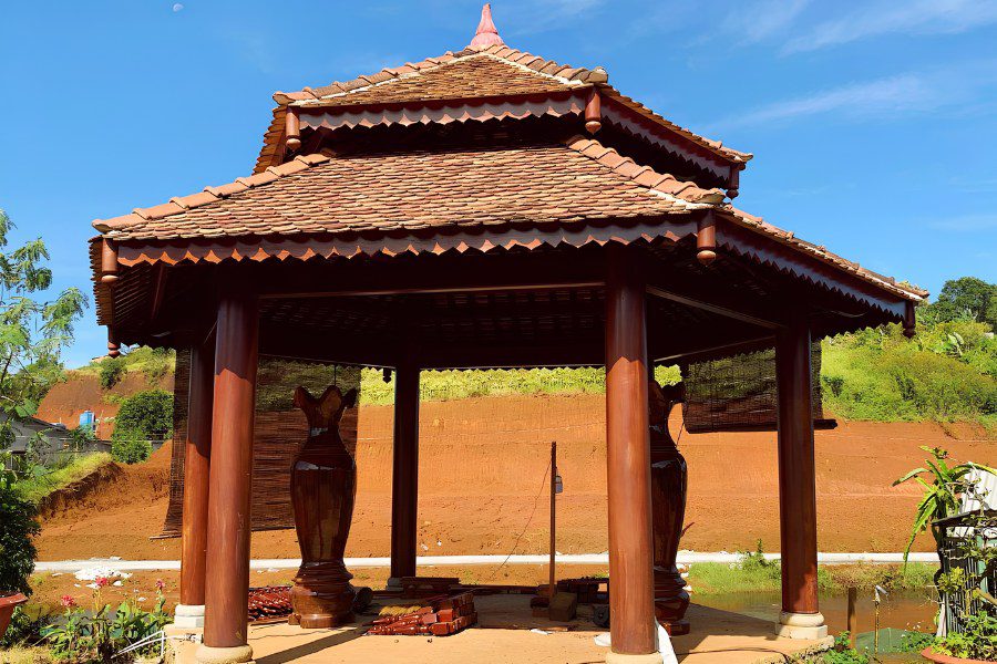 Nhà chòi lục giác, Vọng lâu nguyệt