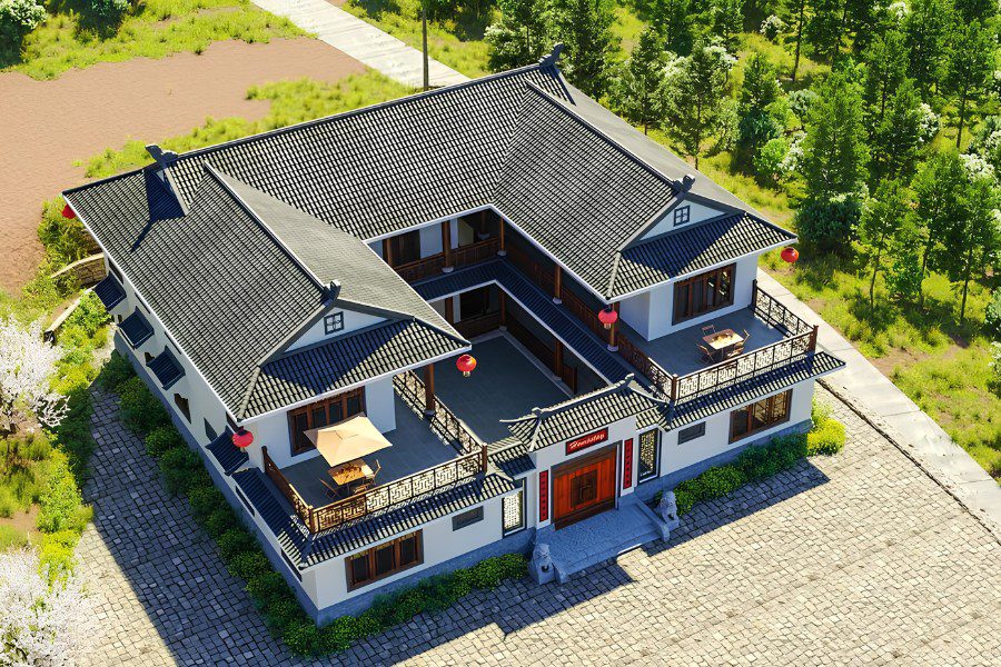 Nhà chữ U là gì, có đặc điểm gì