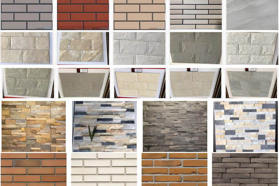 Chọn gạch phù hợp để ốp lát mặt tiền nhà