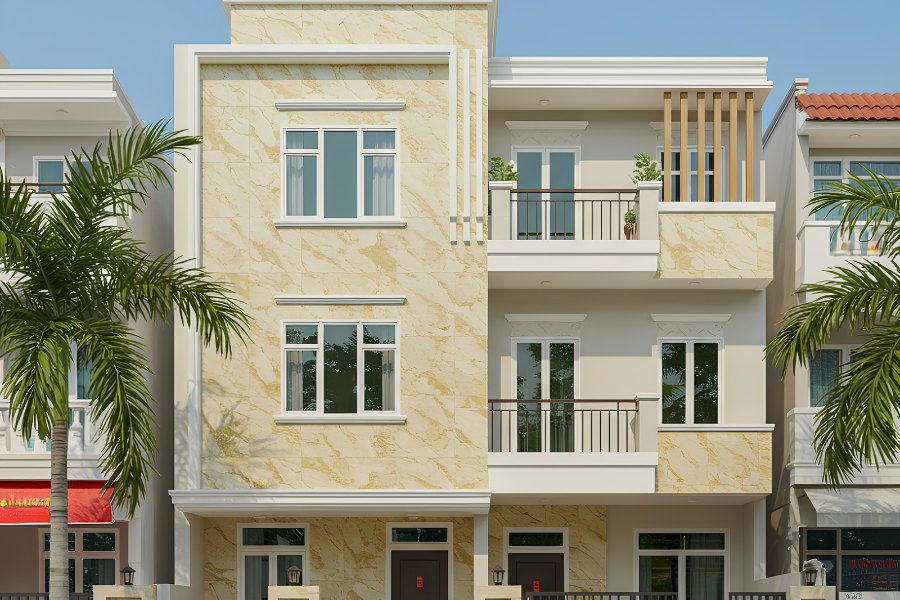 Lý do nhiều người chọn ốp lát gạch mặt tiền
