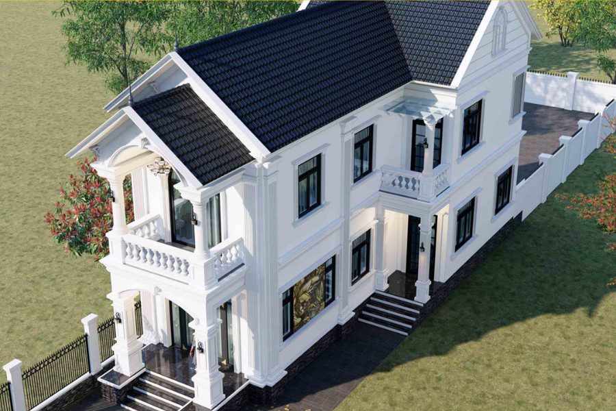 Mái Thái có khả năng chống nóng và thoát nước tốt.