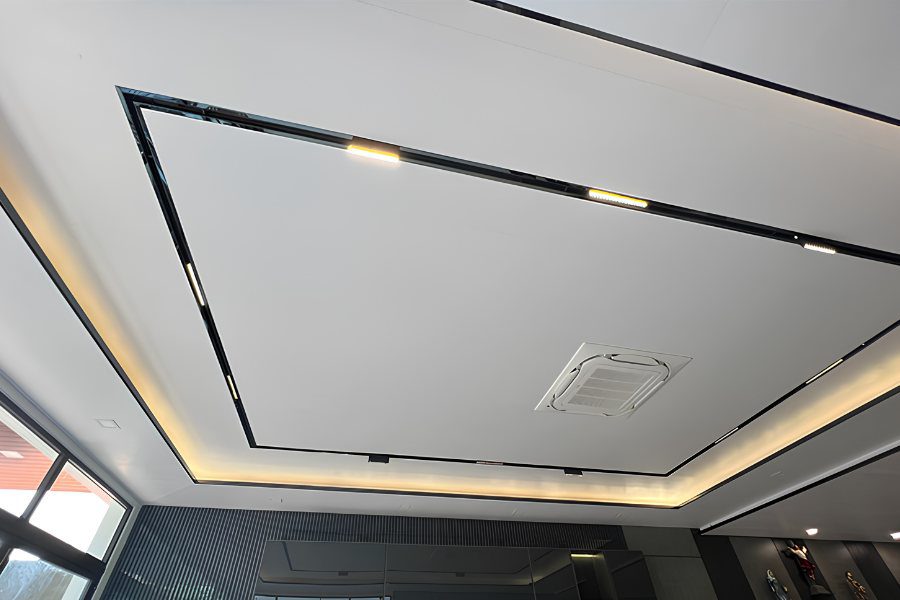 Trần nhà bằng vật liệu nhựa