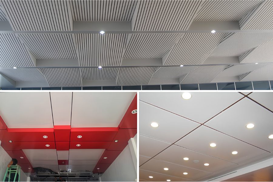 Trần nhà bằng nhôm (Aluminium)