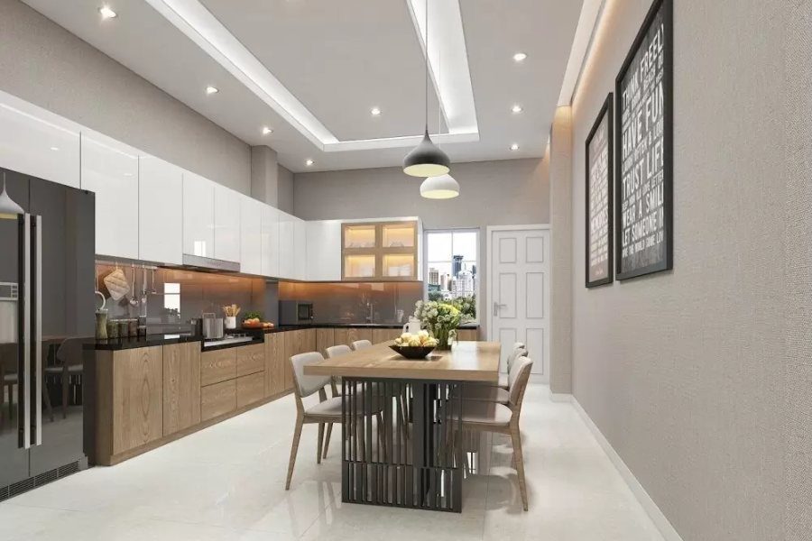 Trần nhà bếp và phòng ăn