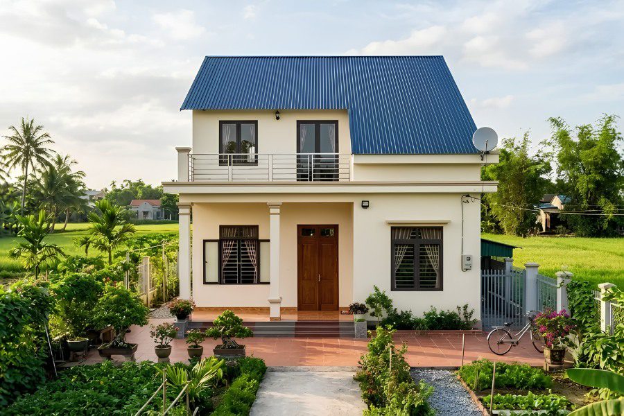 Lưu ý khi xây dựng nhà 2 tầng 400 triệu tại nông thôn