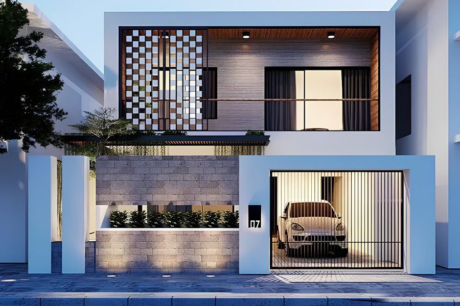Đặc điểm nhà mái bằng 2 tầng
