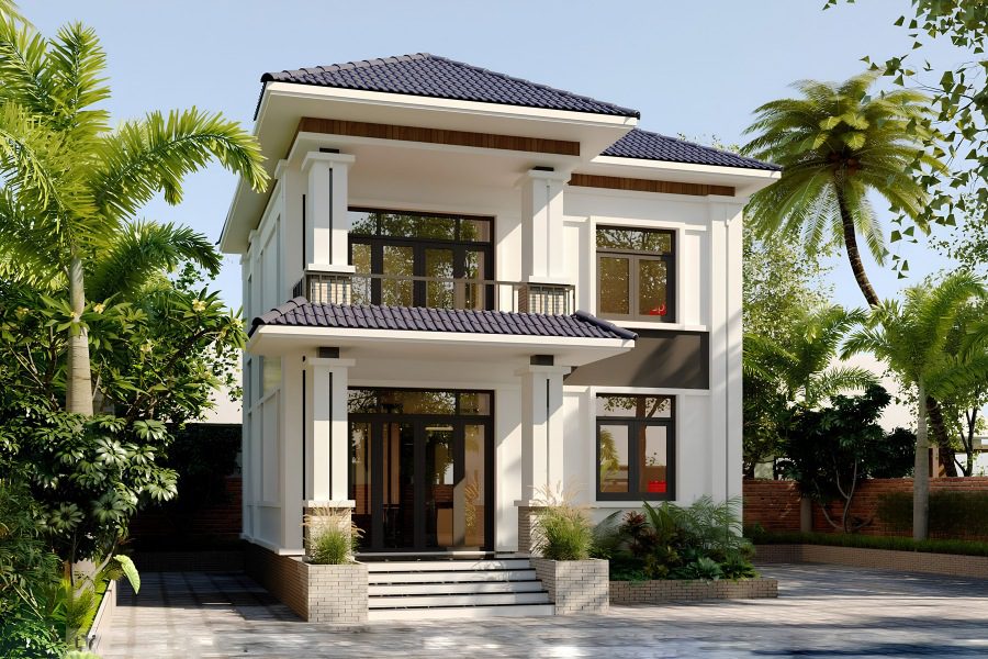 Ưu điểm nhà vuông 2 tầng 80m2