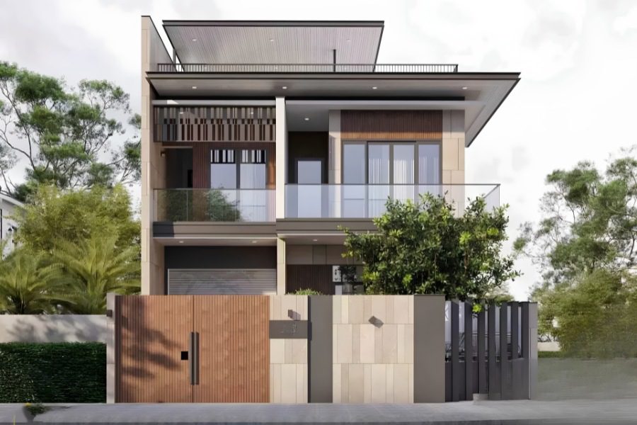 Gợi ý những mẫu nhà vuông 80m2 đẹp, xu hướng mới