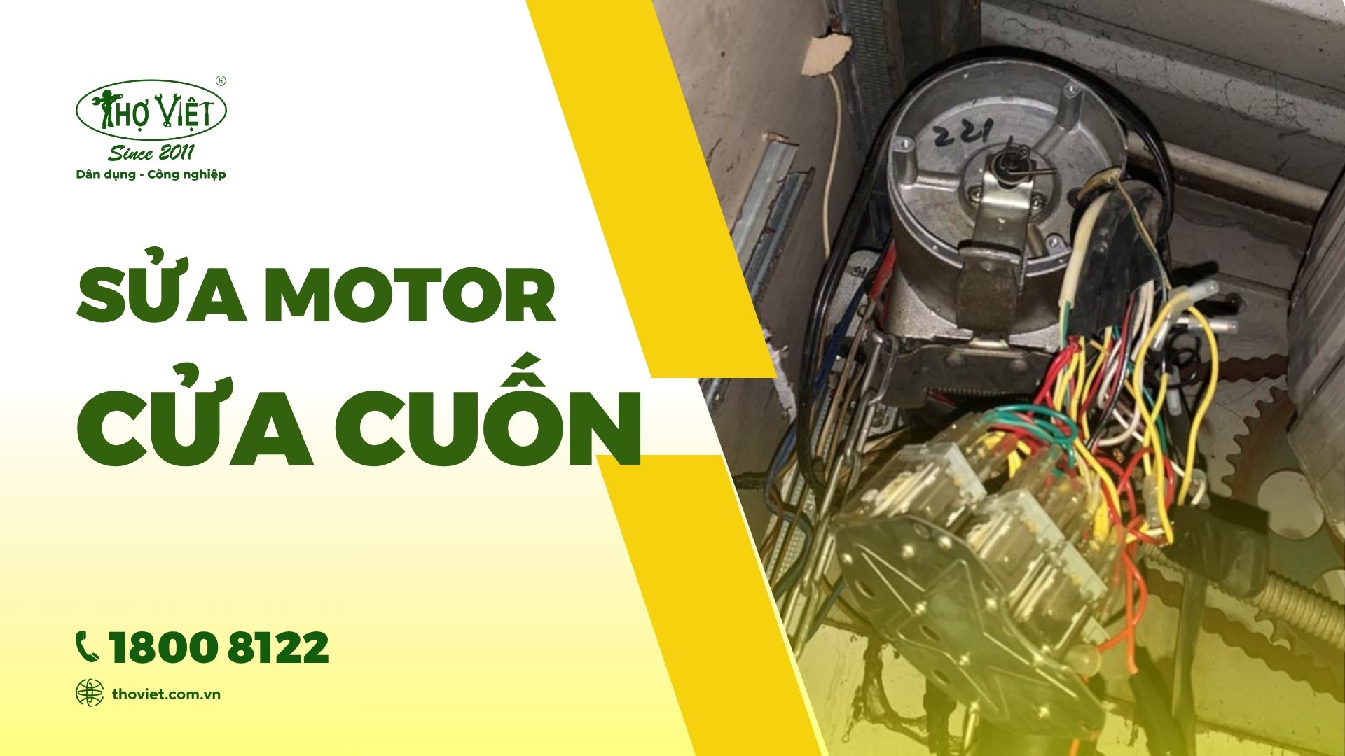 Báo giá sửa motor cửa cuốn giá rẻ, uy tín