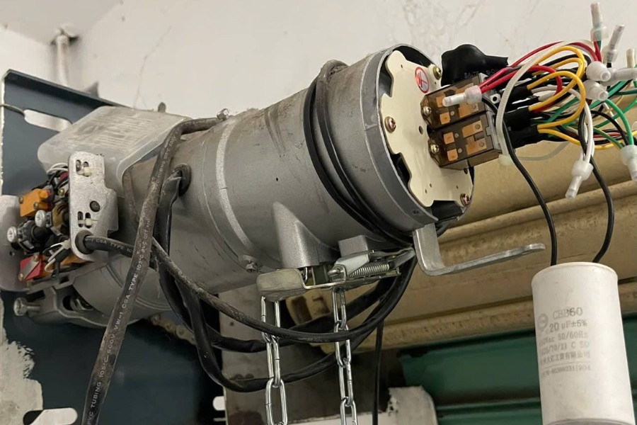 Quy trình sửa motor cửa cuốn