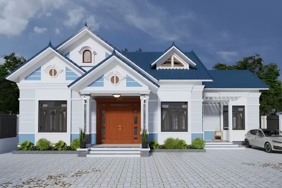 Thiết kế nhà mái Thái đẹp