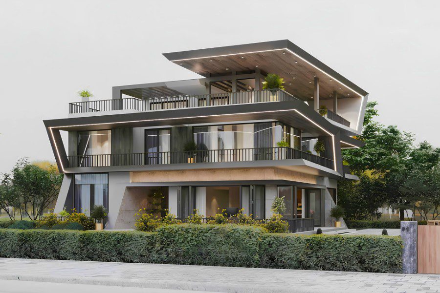 Mẫu thiết kế Villa đẹp, hiện đại