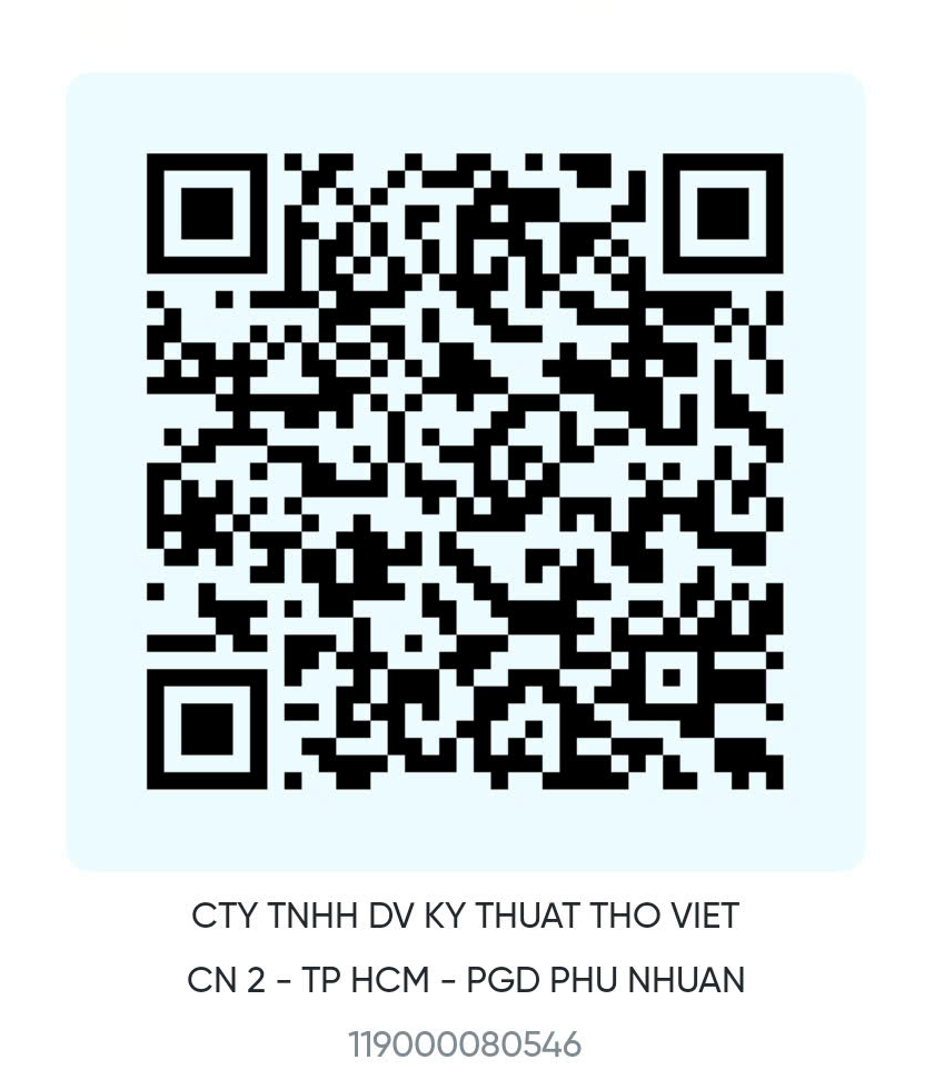mã qr thanh toán của thợ việt