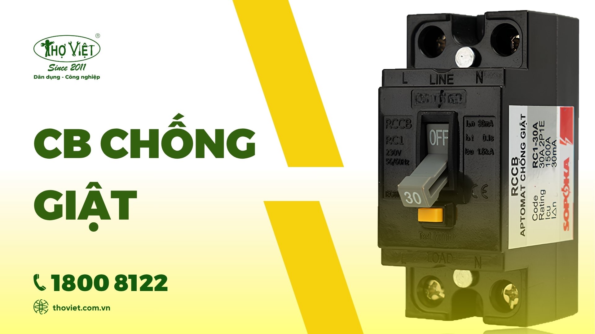 Cách chọn và lắp đặt CB chống giật
