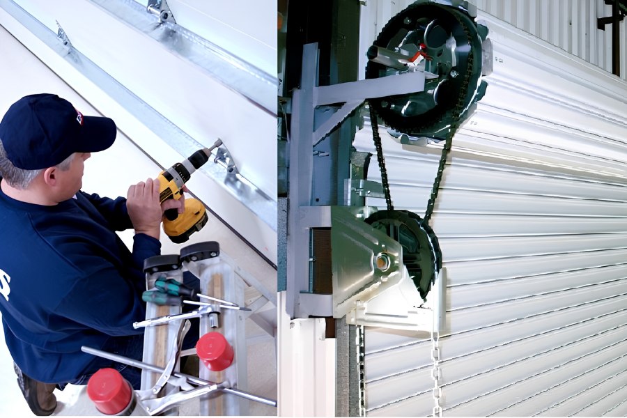 Hướng dẫn sửa cửa cuốn lên xuống phải giữ nút điều khiển
