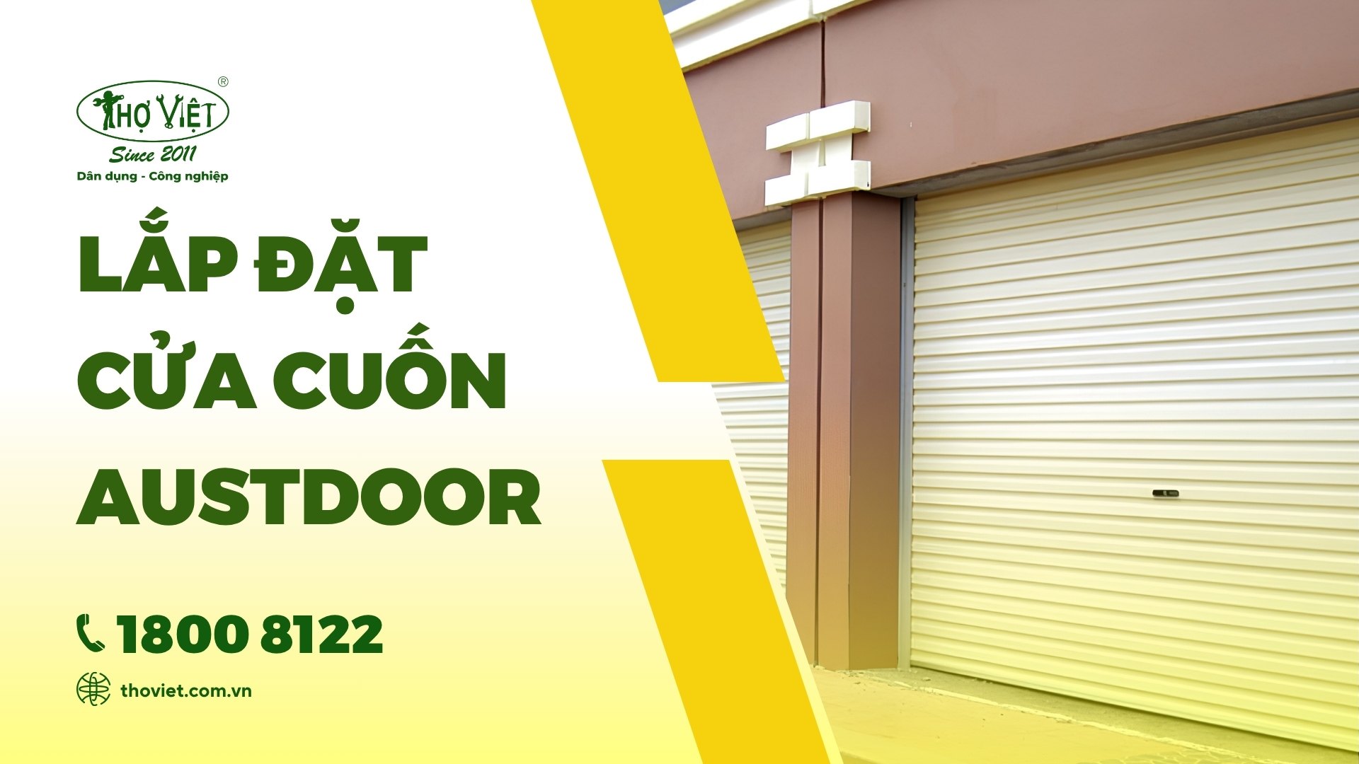 Dịch vụ lắp đặt cửa cuốn Austdoor