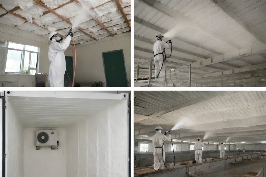 Ứng dụng vật liệu PU Foam