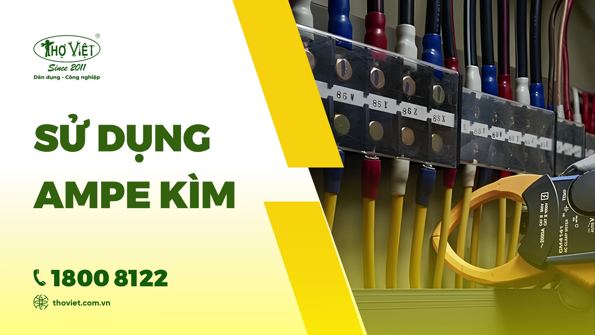 Cách sử dụng Ampe kìm